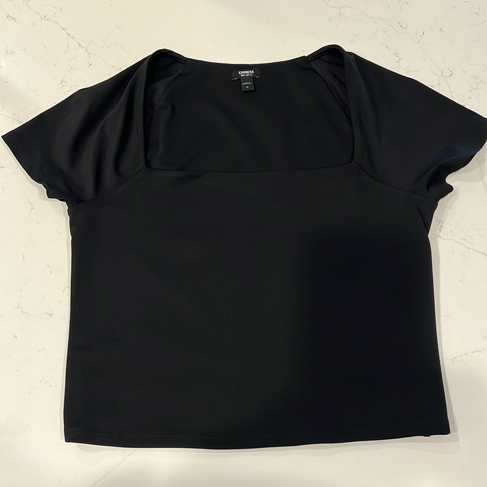 NWOT Express Body Contour Crop Top